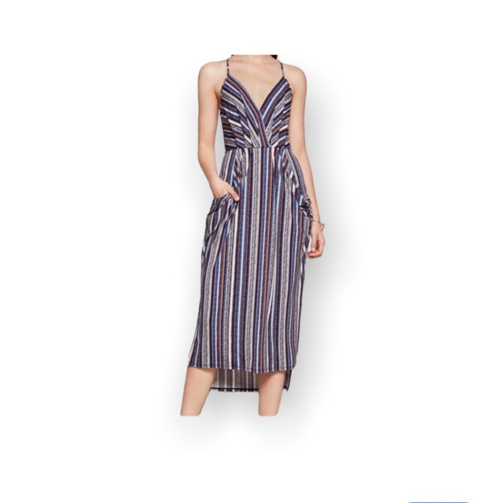 BCBGeneration Multicolor Striped Dress